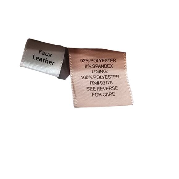 Philosophy Faux Suede Gray Open Front Moto Style Jacket Size M - Picture 5 of 7